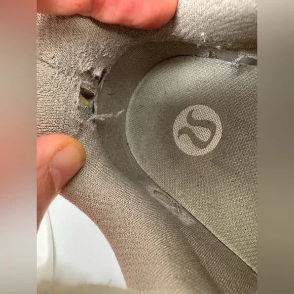 Lululemon Blissfell 2 Running Shoes Khaki Neon Womens Size 10 - Picture 3 of 7